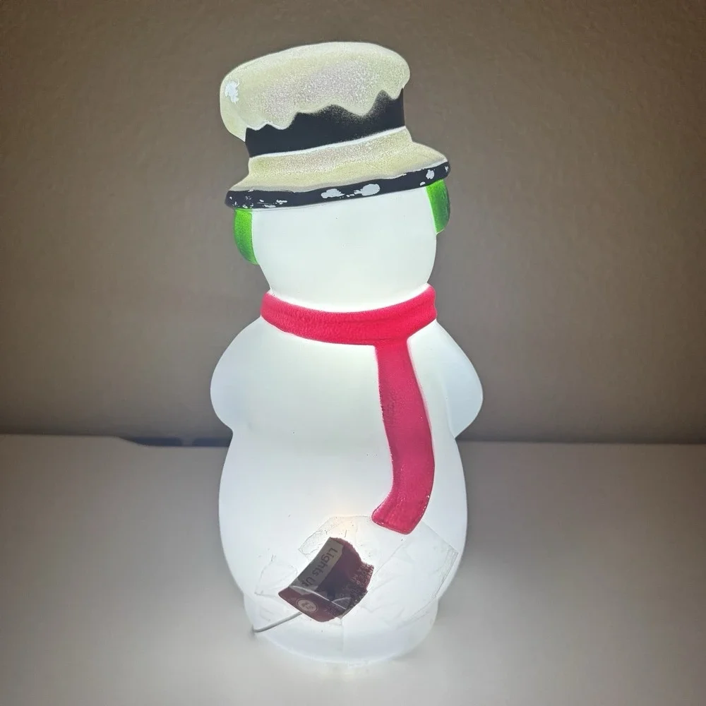 Snowman Blow Mold 11